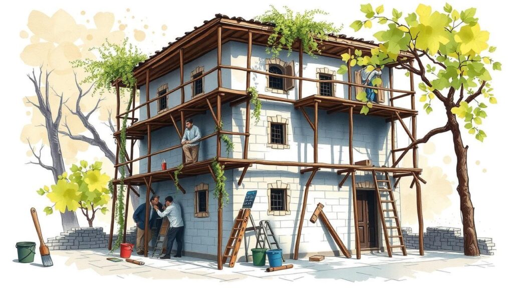 bâtiment protégé